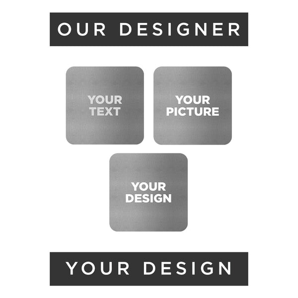 Custom Neoprene Bar Coasters 6 pack from as low as $13.33 each