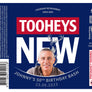 TOOHEYS NEW 6 x 750ml Longneck labels with PICTURE AND/OR TEXT (beer not included)