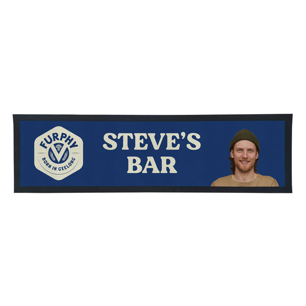 FURPHY Personalised Bar Mats with PICTURE and/or TEXT