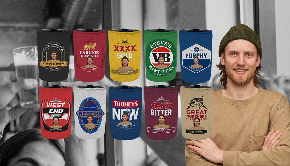 PERSONALISED STUBBY HOLDERS – My Brand And Me