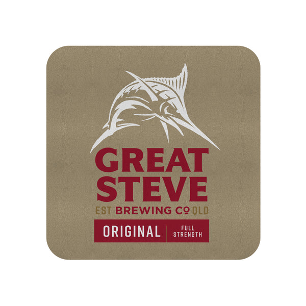 GREAT NORTHERN ORIGINAL 6 x Personalised Neoprene Coasters NAME CHANGE