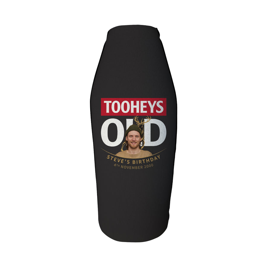 Tooheys Old Personalised Long Neck Zip Up Coolers with PICTURE and/or TEXT