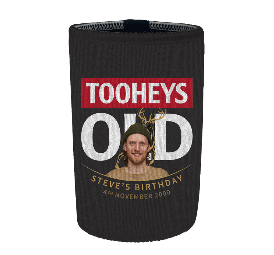 TOOHEYS OLD Personalised Stubby Holders with PICTURE and/or TEXT