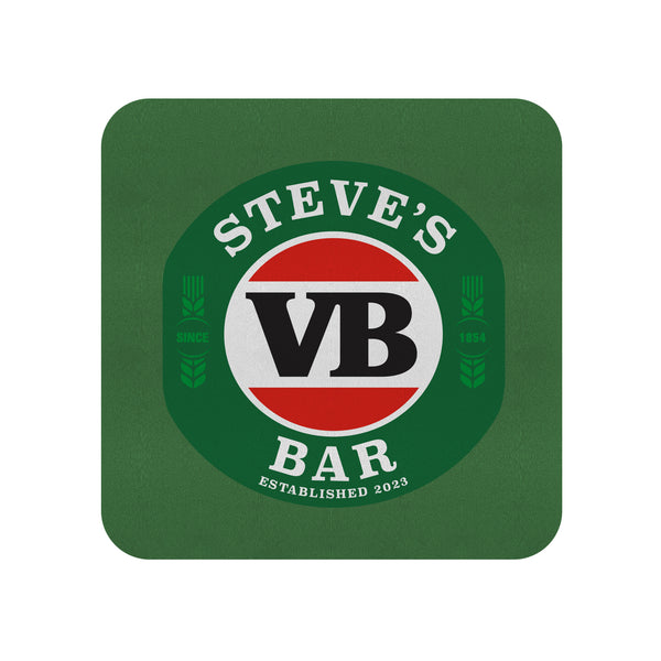 VICTORIA BITTER 6 x Personalised Neoprene Coasters with PICTURE and/or TEXT