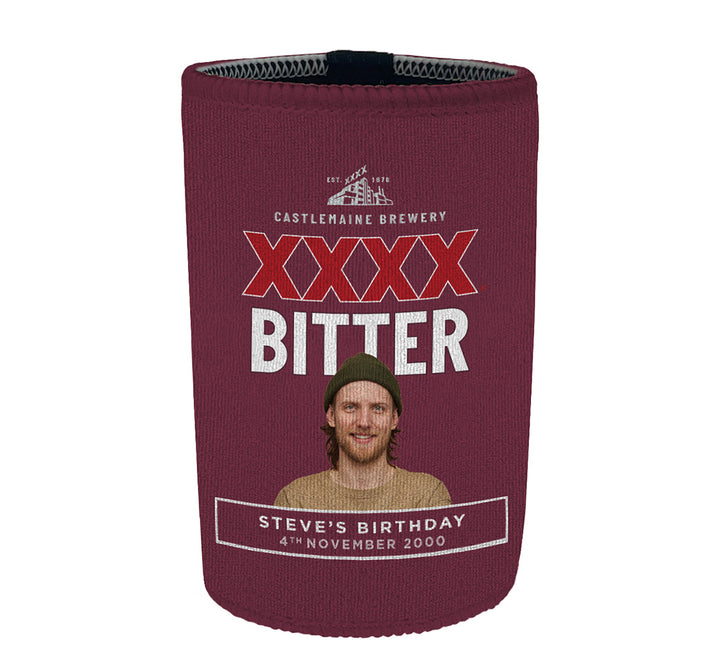 XXXX BITTER Personalised Stubby Holders with PICTURE and/or TEXT